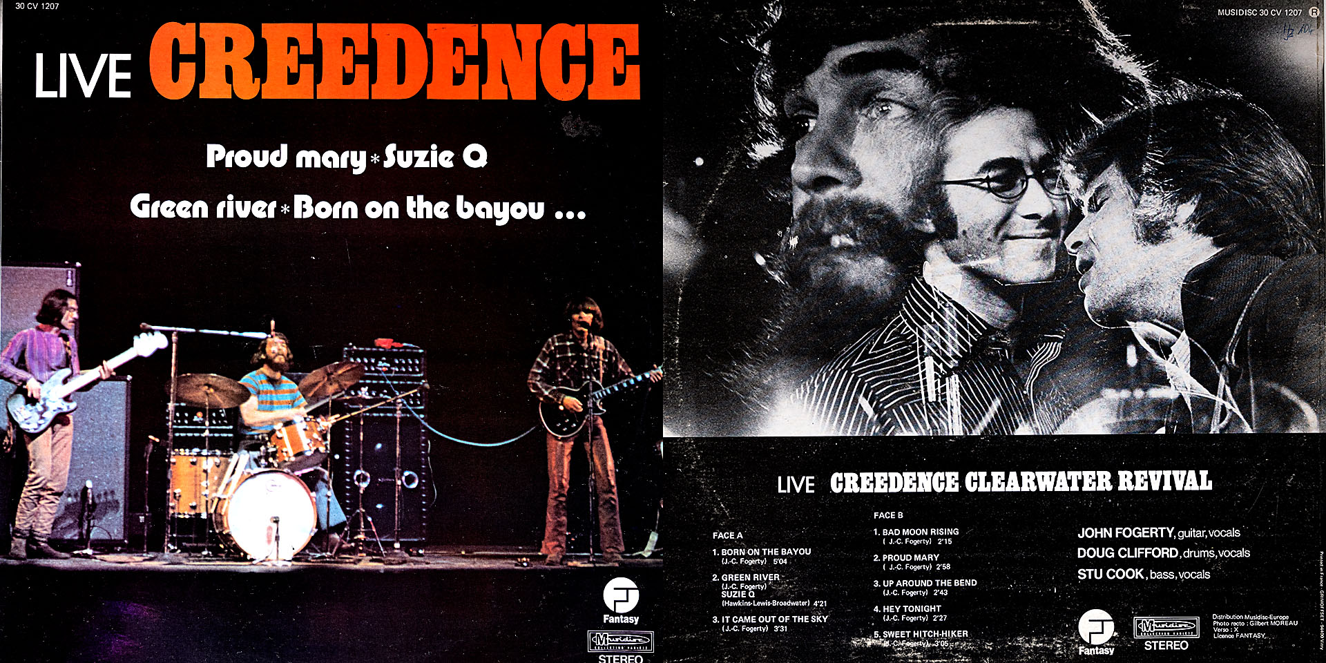 LIVE CREEDENCE - Creedence Clearwater Recival